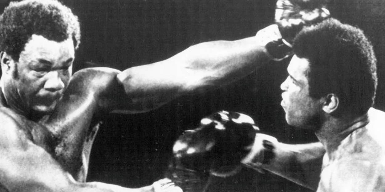 Affiche boxe match de légende