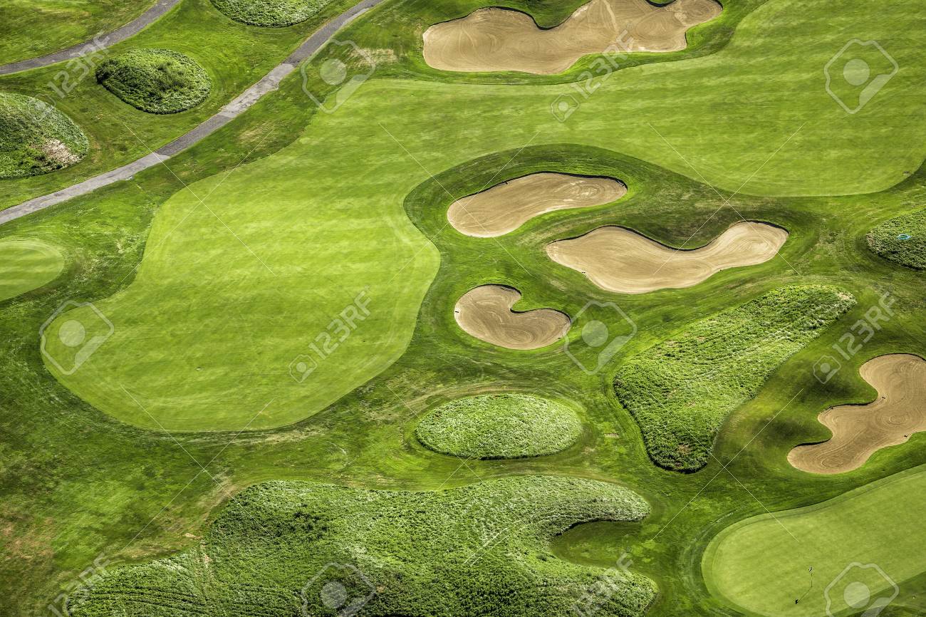Affiche Parcours de golf