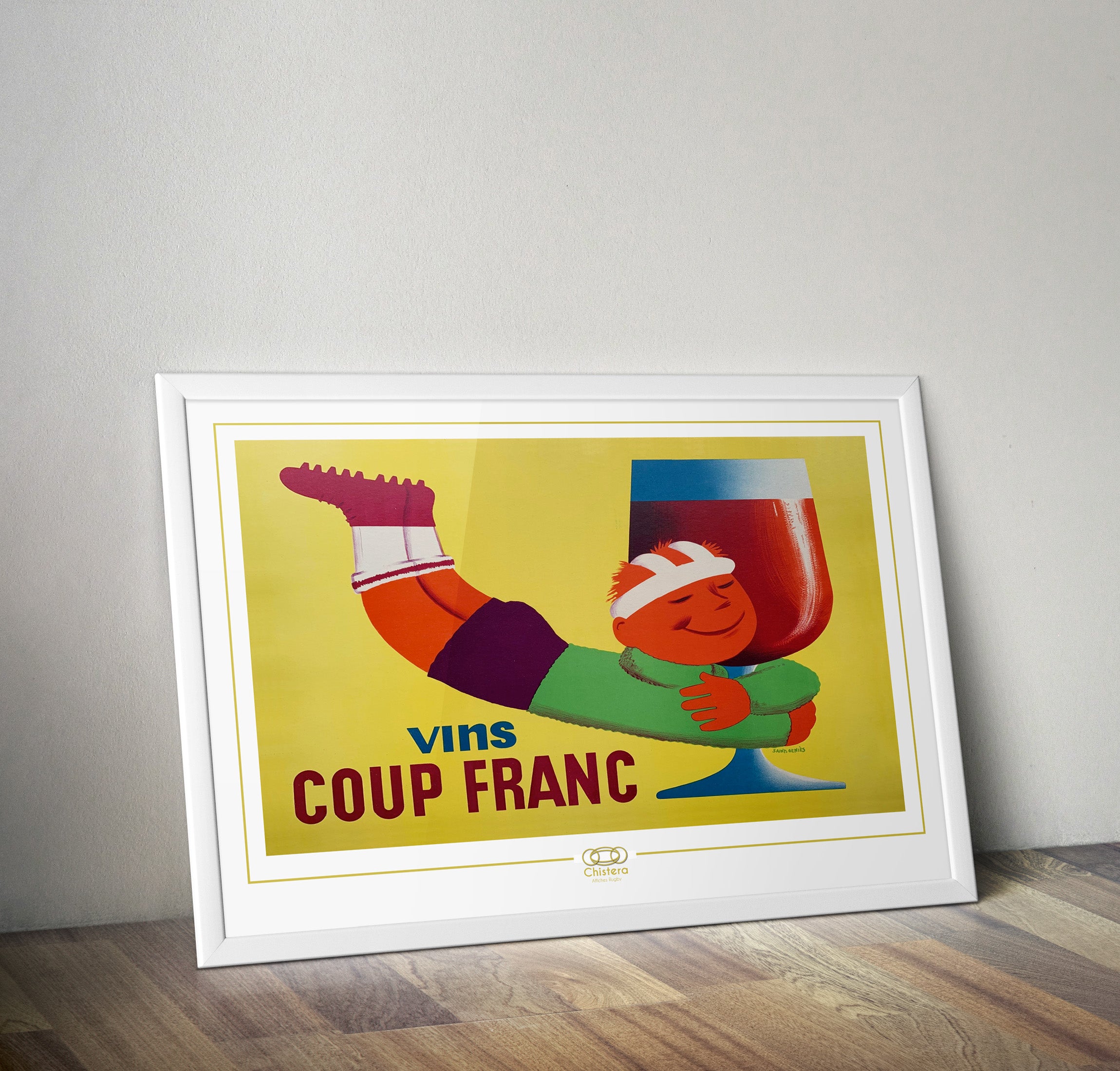 Affiche Pub vintage Rugby