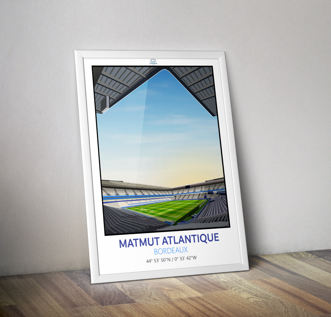 Affiche Matmut Atlantique I Girondins de BORDEAUX
