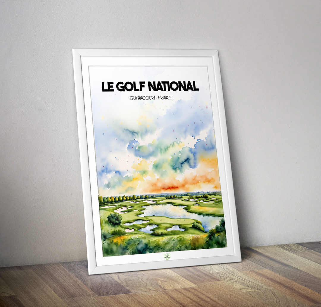Affiche golf de Guyancourt I Golf national I Affiche golfique