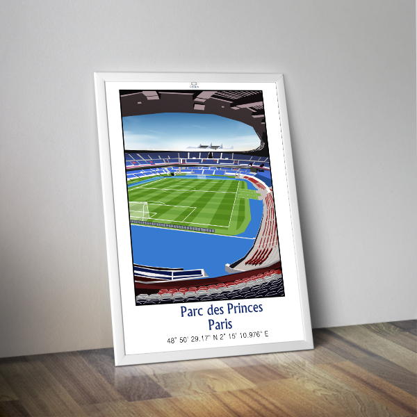Parc des Princes I Affiche stade Paris