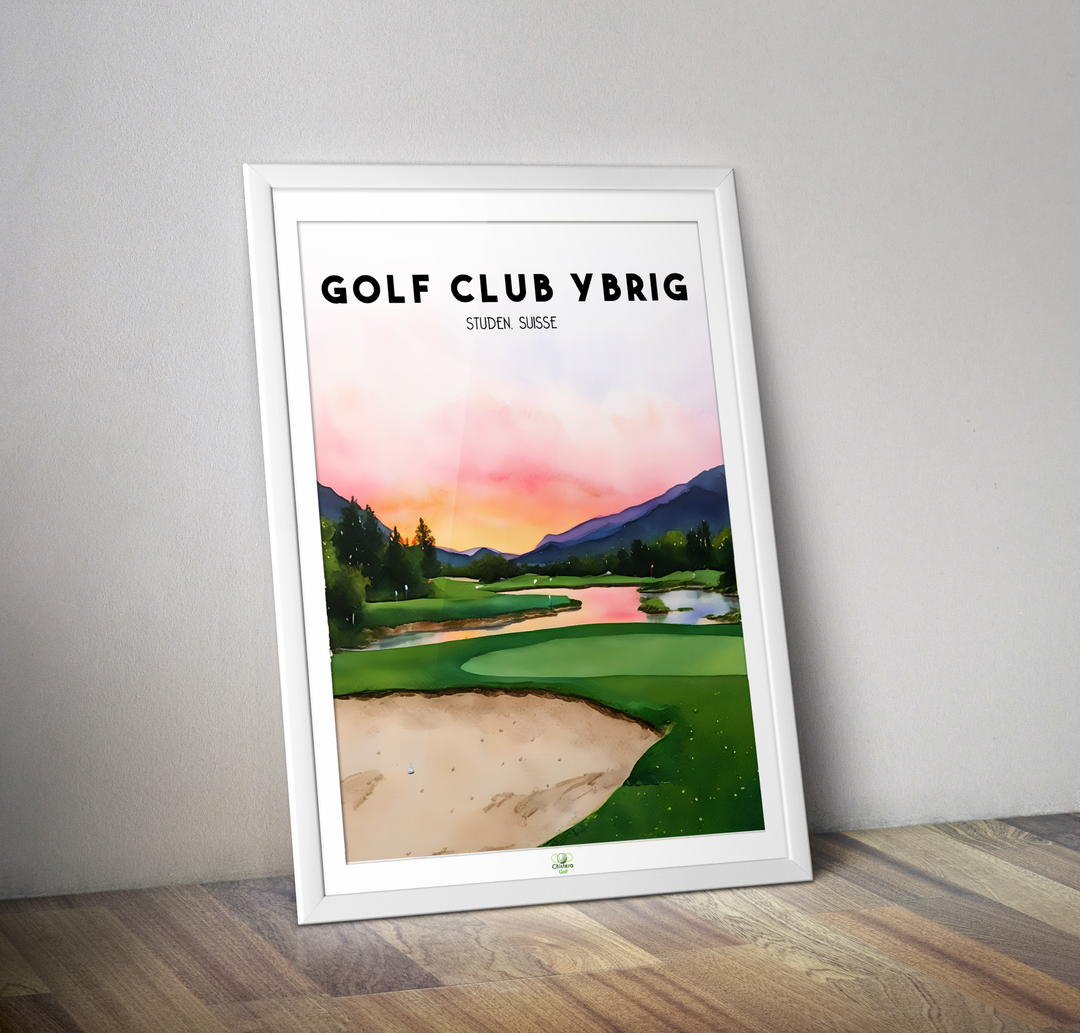 Affiche golf club Ybrig I Golf Studen Suisse