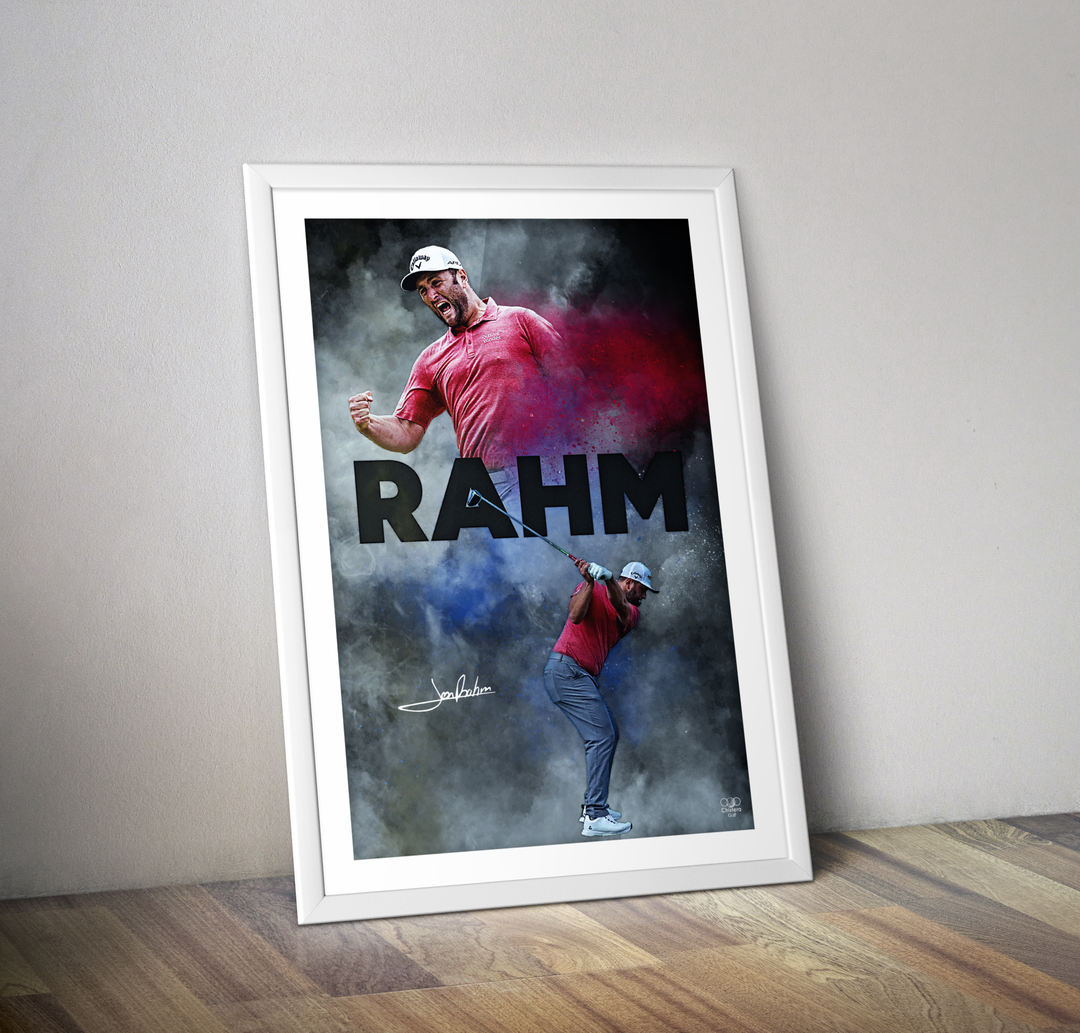 Jon Rahm affiche golf Espagne US Open