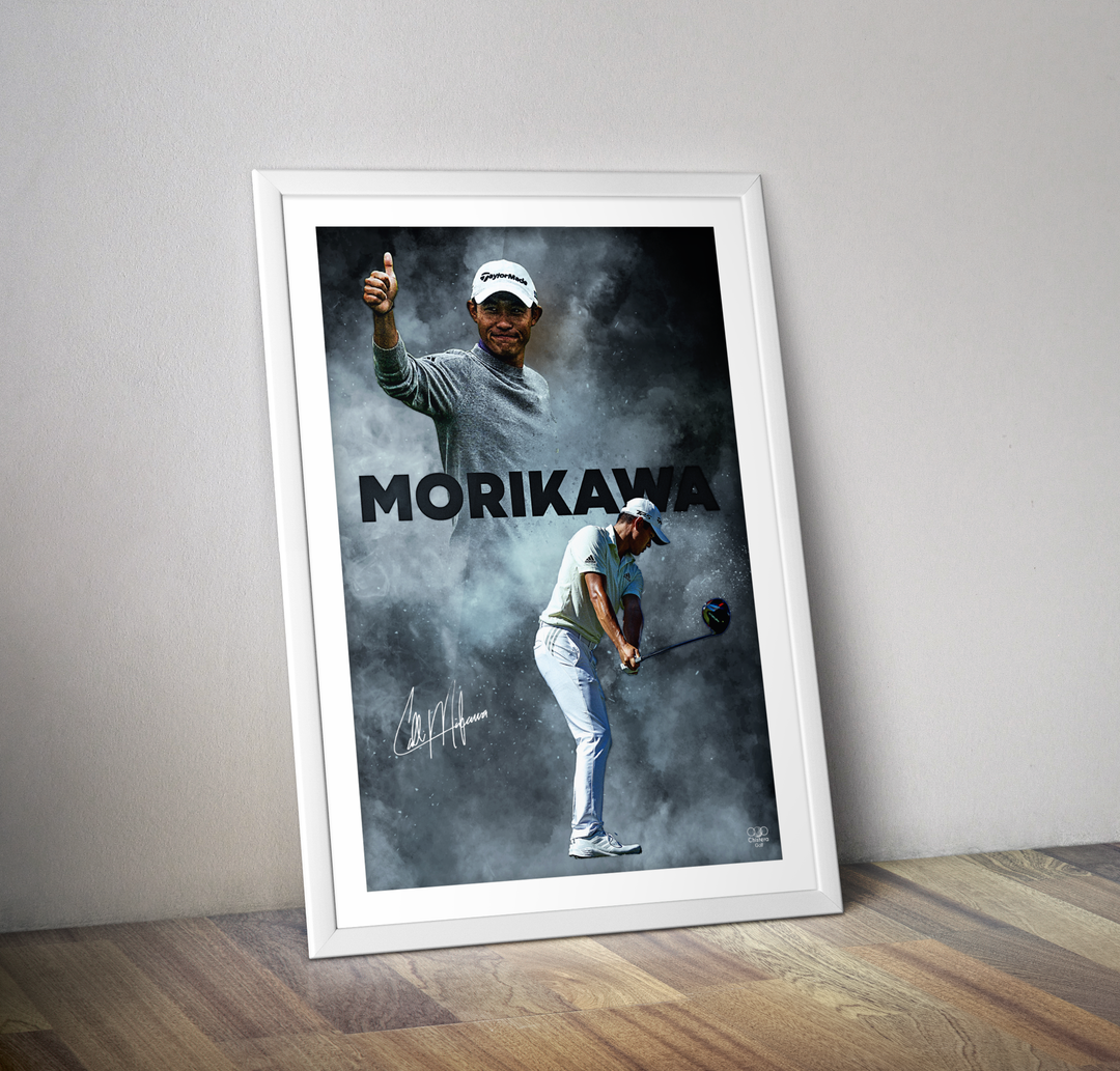 Affiche Collin Morikawa golf américain PGA Tour