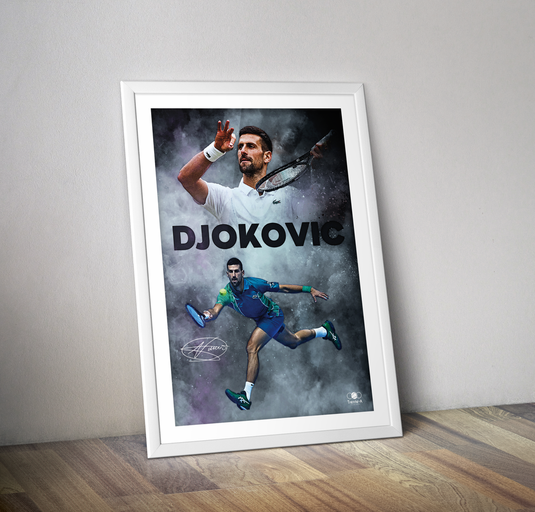 Affiche Novak Djokovic I Affiche tennis