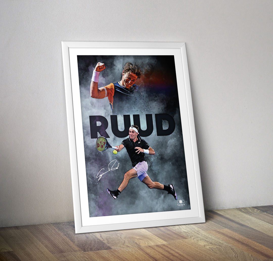 Affiche Casper Rund I Affiche tennis