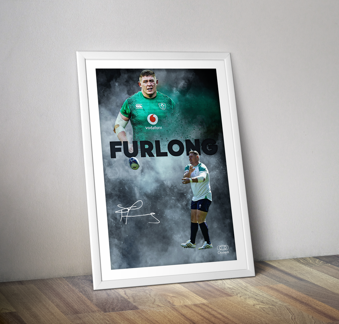 Affiche Tadhg Furlong joueur de rugby Irlande