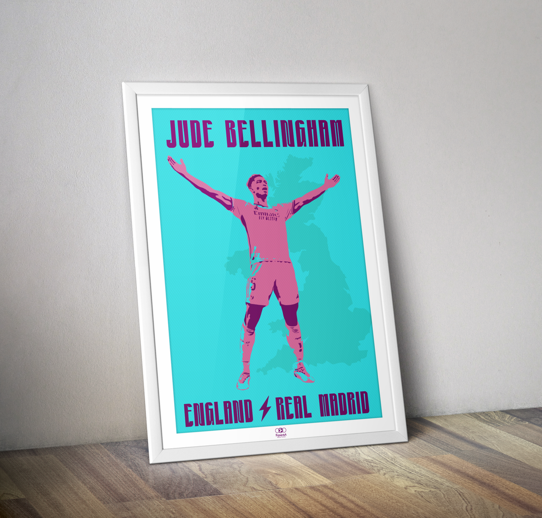 Affiche Jude Bellinghan Real Madrid I Affiche joueur de football