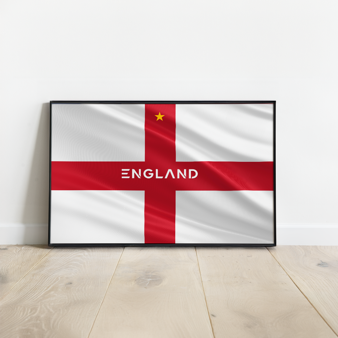 Affiche drapeau Anglais I Poster England flag