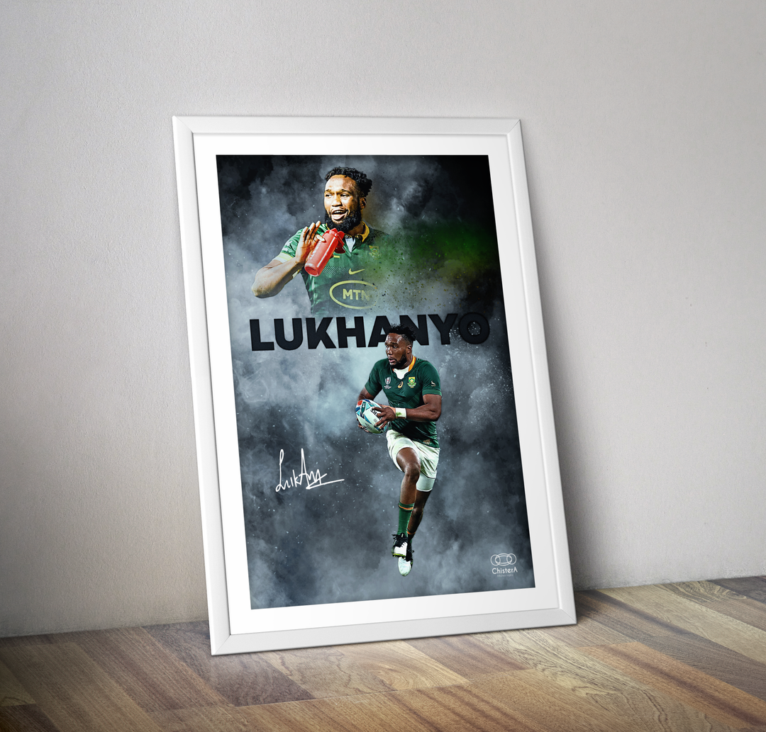 Affiche Lukhanyo Am I Sharks I Afrique du sud