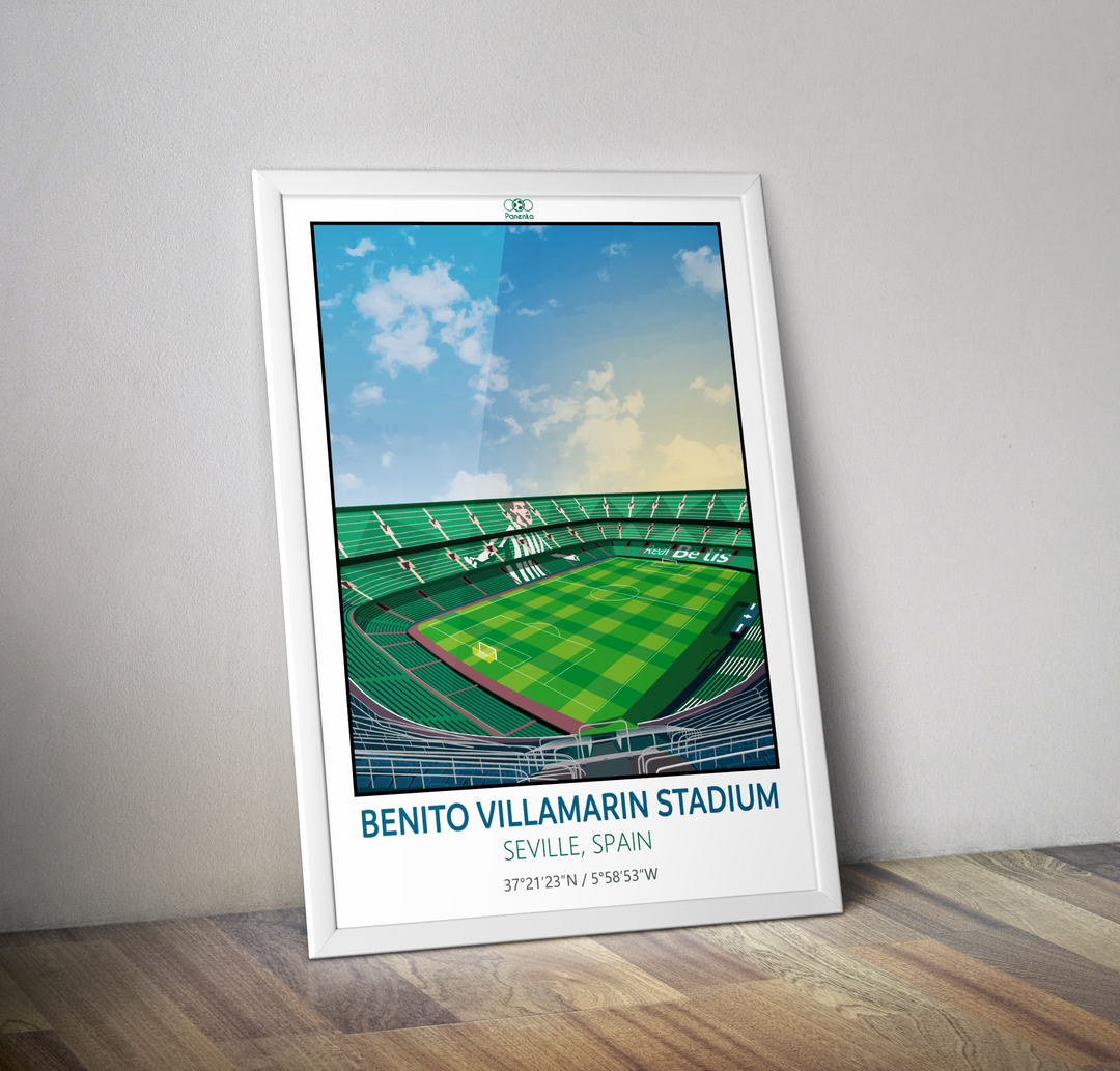 Affiche stade Benito Villamarin I Affiche stade football Espagne