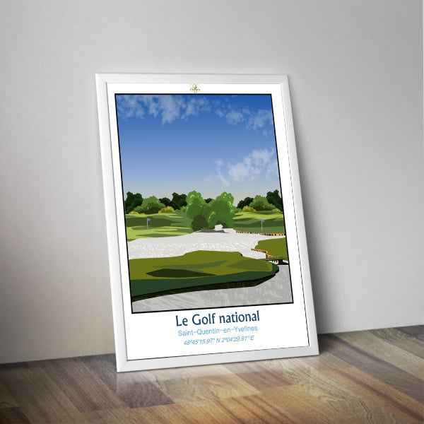 Affiche golf National I Golf saint Quentin en Yveline