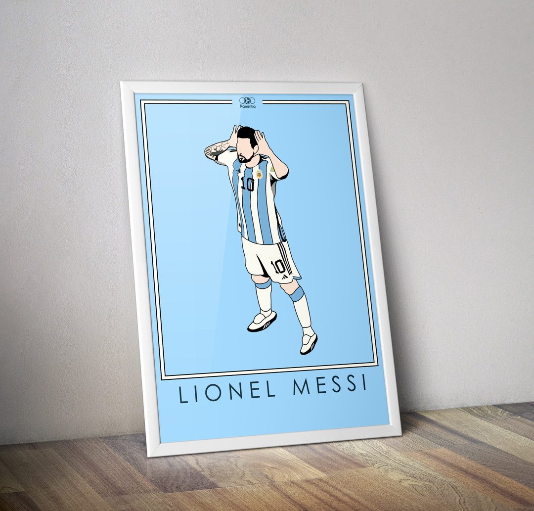 Affiche Lionel Messi I Miami Argentine I Ballon d'or