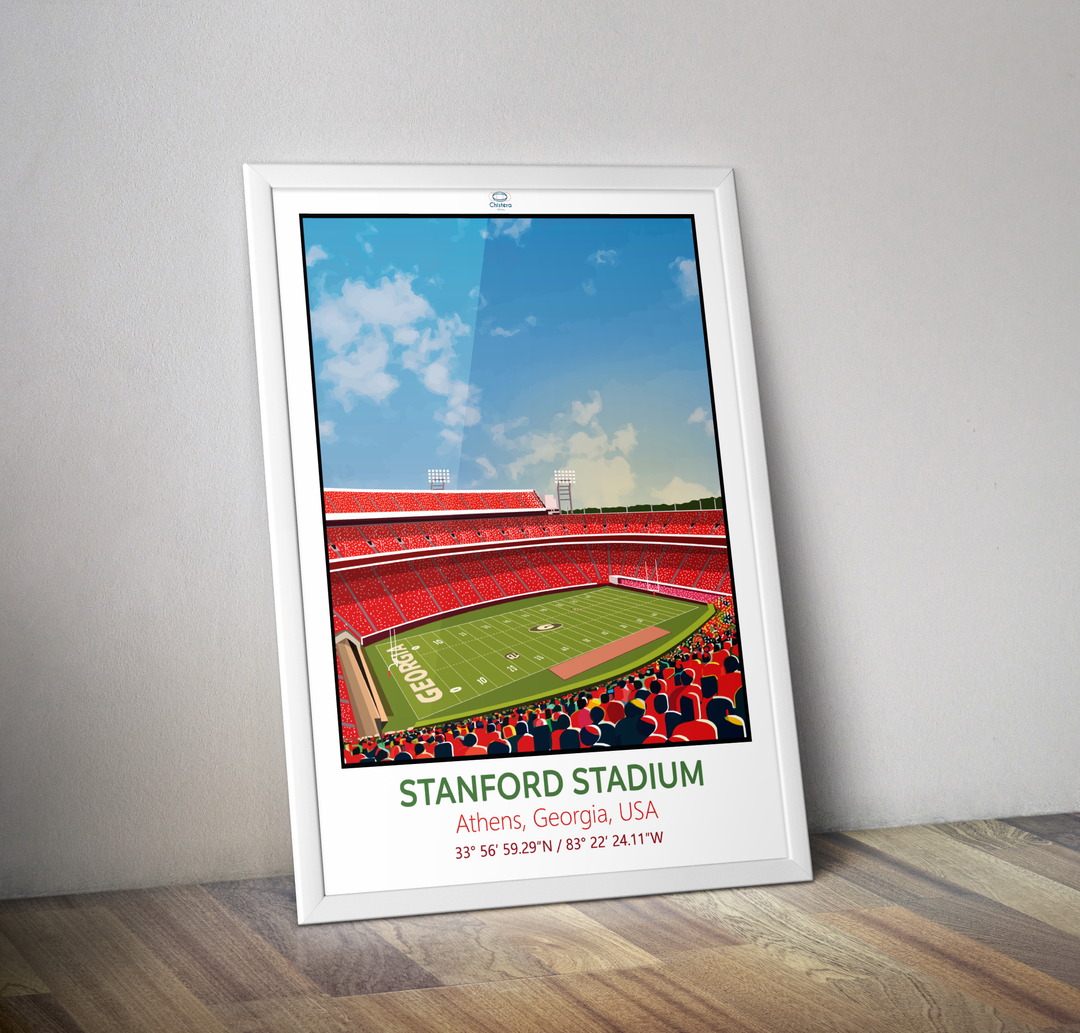Affiche stade Stanford stadium I Affiche foot US