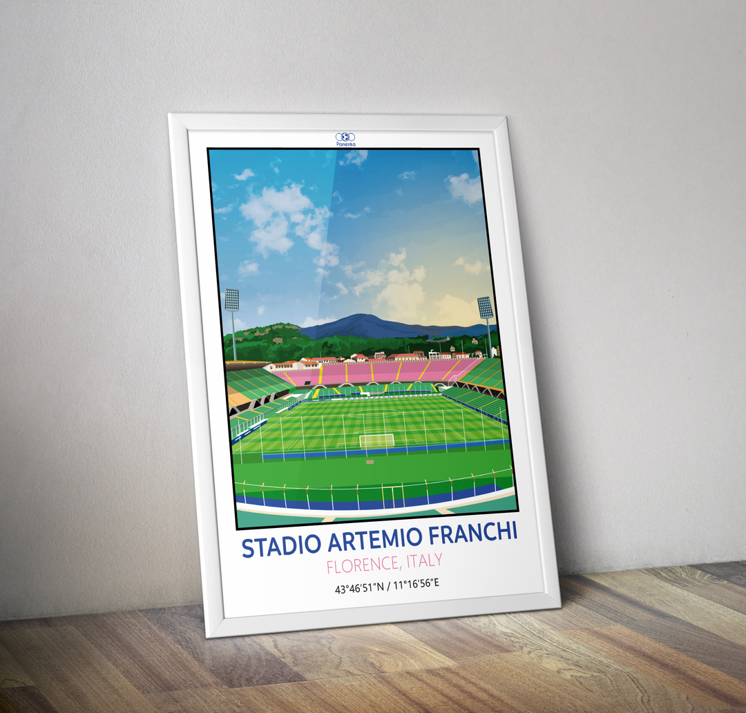 Affiche stade Artemio Franchi Italie I Affiche stade Italie I Stadio Italia