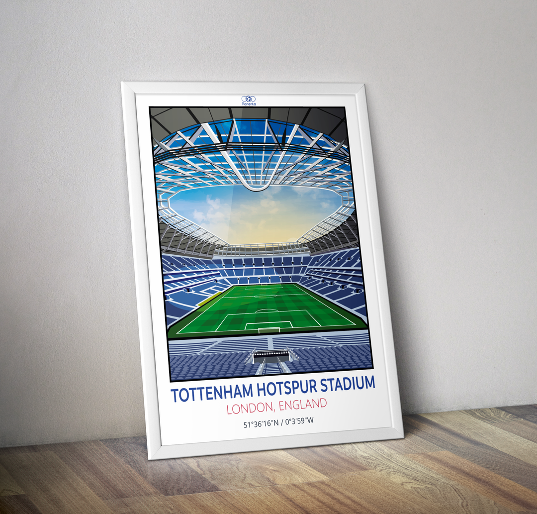 Affiche stade de Tottenham I Affiche stade Anglais football