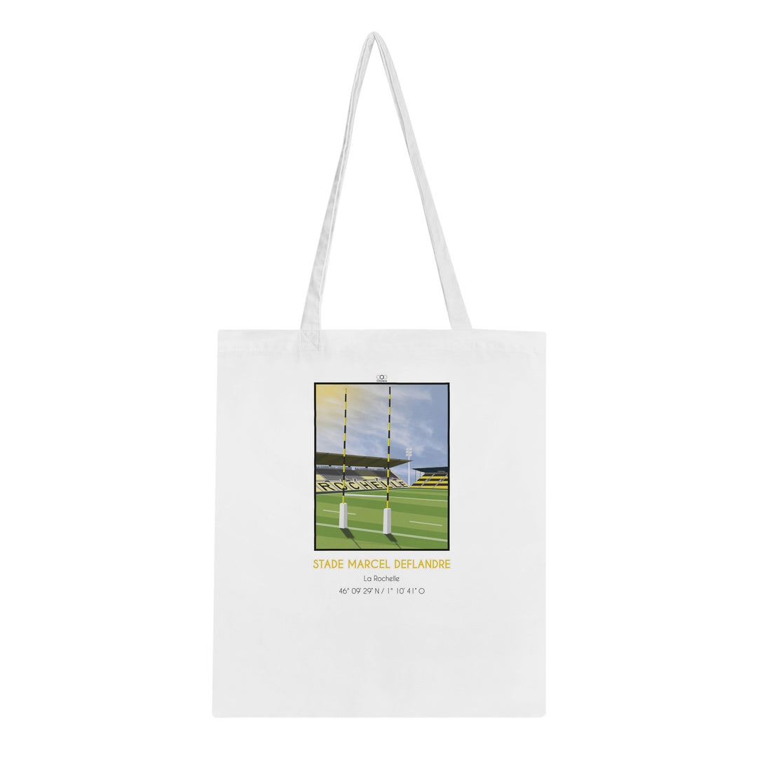 Tote bag rugby stade Deflandre La rochelle