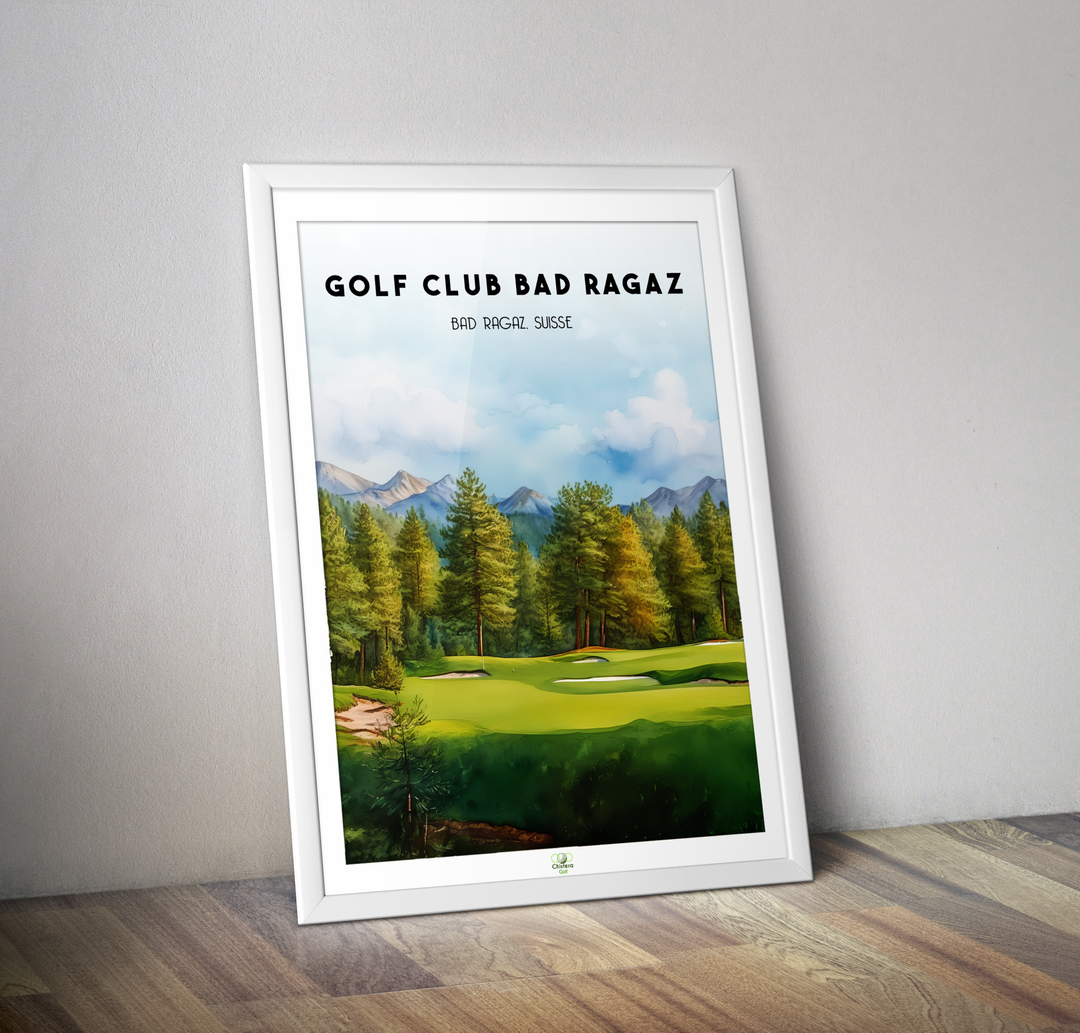 Affiche golf club Bad Ragaz I Golf Suisse