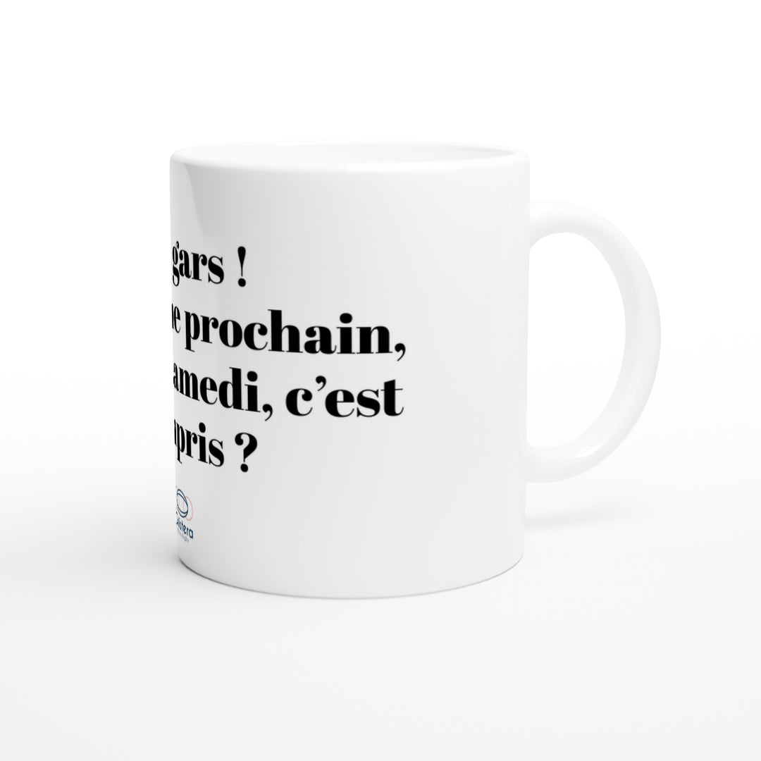 Mug rugby I Tasse phrase culte de rugby