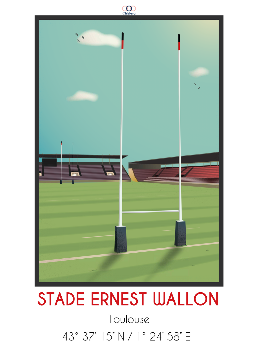 Affiche de Toulouse, Rugby - Toulouse dès 20,00 Affiche de Toulouse, Rugby - Toulouse dès 20,00
