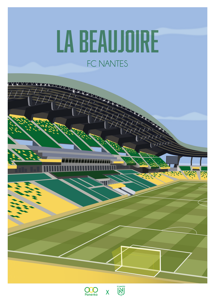 affiche pour fans de Nantes football
