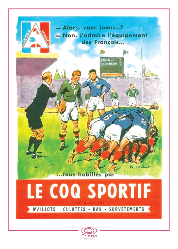 Affiche Le coq Sportif